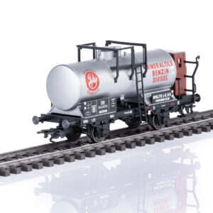 Display Kesselwagen mit zwei Radsätzen