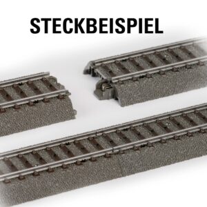 Märklin Start up - Gleis-Set gerade (Inhalt 6 Stück)