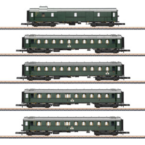 Schnellzugwagen-Set der Einheitsbauart 1928 bis 1930