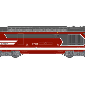 SNCF Diesellok BB 67413 rot  Ep. VI