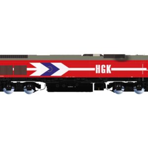 HGK dieselelektrische Lokomotive Class 66  rot  gelbe Front  Ep. V-VI