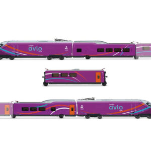 RENFE 5-teiliges  Grundset Hochgeschwindigkeitszugs AVLO  violett  Ep. VI  DC