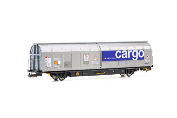 CH-SBBC Schiebewandwagen Hbbinss 245 1 197-7 mit Gefahrenguttafel und Patches  Ep. VI
