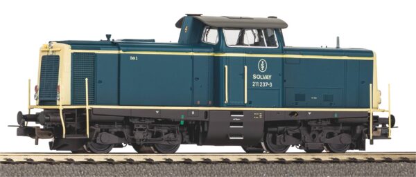 Solvay Diesellok BR 211 Solvay  Ep. V  ACS
