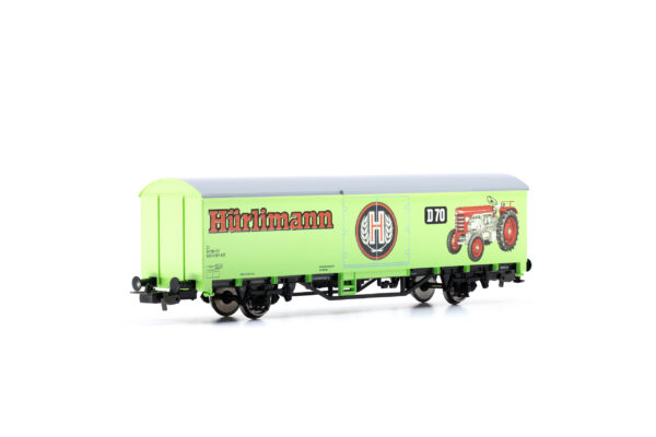 SBB ged. Güterwagen Hürlimann Traktoren  Ep.IV
