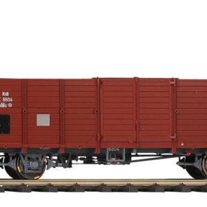 RhB E 6607 Holzwand-Hochbordwagen