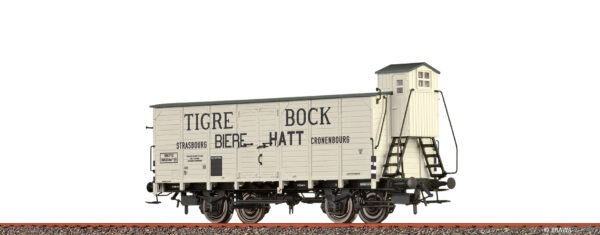 H0 GÜW G10 SNCF II, Tigre Bock