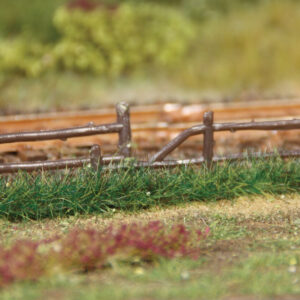 10 Grasstreifen dunkelgrün, 100 mm lang, 5-6 mm hoch
