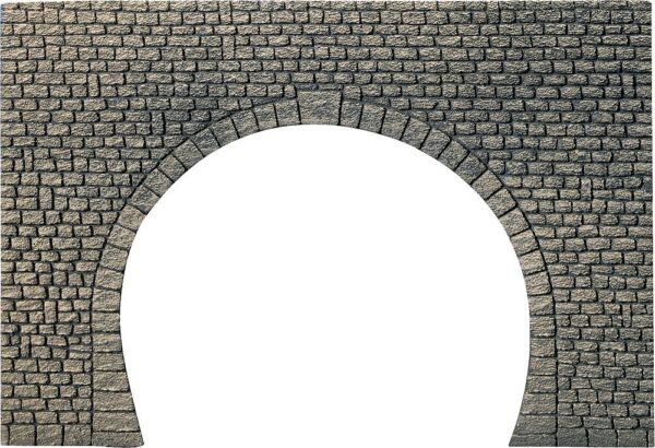 Dekorplatte Tunnelportal  Naturstein-Quader