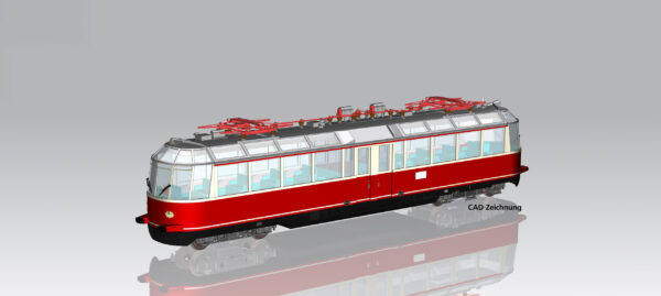 G-Elektrotriebzug/Sound ET91 Gläserner Zug rot DB   Ep III