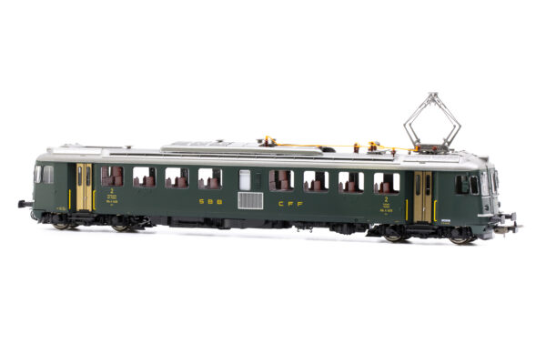 DSF E-Triebwagen RBe 4/4 1405 grün ex SBB Prototyp  Ep. VI  ACS