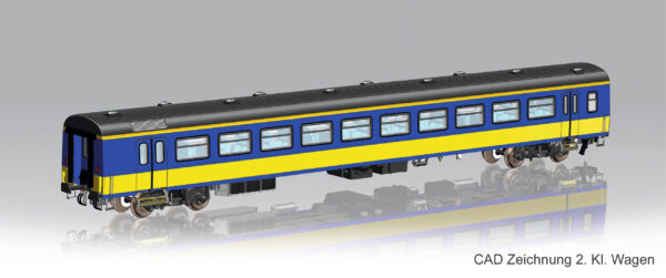 NS Personenwagen ICR 2. Kl  Gepäck  Ep IV