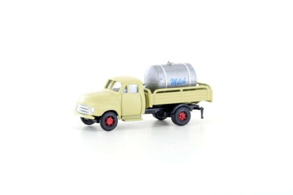 Opel Blitz Pritsche / Tank Milch