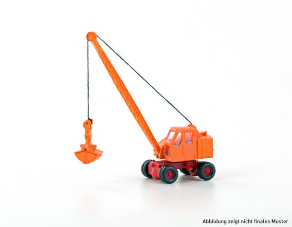 Fuchs F 301 Bagger  Gittermast m. Schaufel  orange
