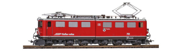 RhB Ge 6/6 II 701 "Raetia" rot