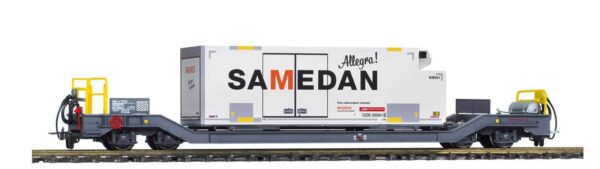 RhB Sb-v 7727 mit Container Migros WB004
