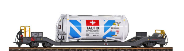 RhB Sb-v 7729 mit Streusalzcont. "Taufix"