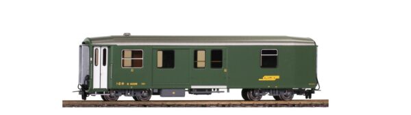 RhB D 4226 Packwagen grün