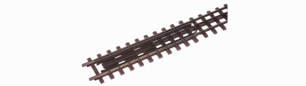 H0m Zahnstangeneinfahrt, 1000 mm Bausatz