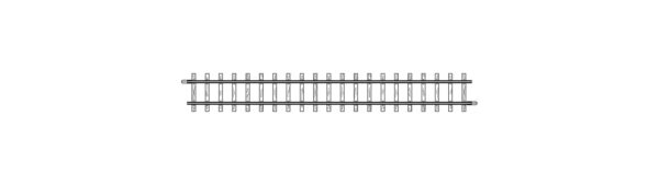 H0m gerades Gleis, 162,3 mm, VPE 10 Stck.