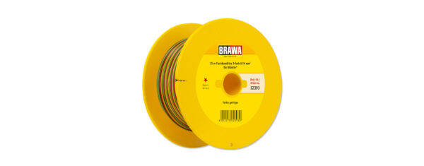 FB-Litze 0,14mm 25m ge/rt/gn