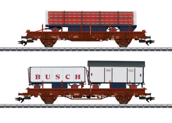 Güterwagen-Set Zirkus Busch