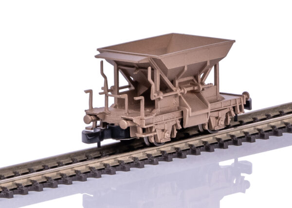 Schotterwagen in Echtbronze