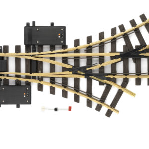 Elektrische Dreiwegweiche, R1, 30°