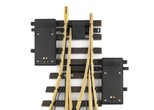 Elektrische Dreiwegweiche, R1, 30°
