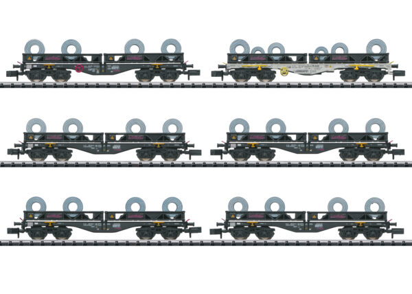 Güterwagen-Set Coil-Transport